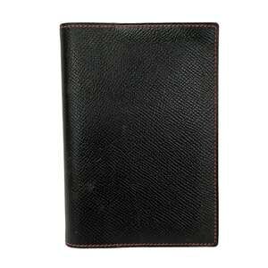 Hermès Agenda GM Agenda Black Bordeaux Red
